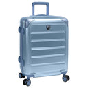 Heys Alumix - 4-Rollen-Kabinentrolley S 55 cm erw. (icy blue)