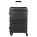 D&N Travel Line 4100 - 4-Rollen-Trolley L 74 cm (black)