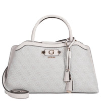 Guess Lindsey Satchel - Henkeltasche 36 cm (bone logo)