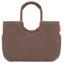 reisenthel shopping loopshopper L - Einkaufstasche mit Bügel 46 cm (teddy chocolate)