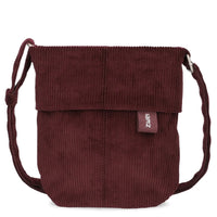 zwei Mademoiselle M45 - Schultertasche 22 cm (cord-bordeaux)