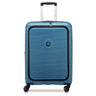 Delsey Paris Freestyle - 4-Rollen-Trolley M 66 cm erw. (blau)