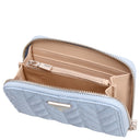 Guess Stacey SLG Medium Zip - Geldbörse 4cc 14 cm (light blue) - Ansicht 2