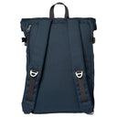 Sandqvist Icon Rolltop - Rucksack M 14" 60 cm (navy with black leather) - Ansicht 2