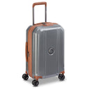 Delsey Paris Helium Ultimate - 4-Rollen-Kabinentrolley S 55 cm erw. (silber) - Ansicht 2