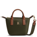 Tommy Hilfiger Popette Micro Tote - Shopper 27 cm (dark olive)