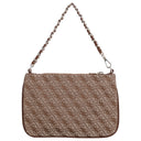 Guess Flat Pouch - Schultertasche 24.5 cm (latte logo) - Ansicht 4
