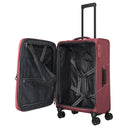 Travelite Skaii - 4-Rollen-Trolley 67 cm erw. (red) - Ansicht 7