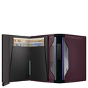Secrid Bandwallet Matte - Kreditkartenetui 6cc 10.3 cm RFID (plum)