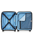Delsey Paris Lutece SE - 4-Rollen-Kabinentrolley Slim S 55 cm erw. (pfauenblau) - Ansicht 5