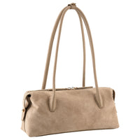 Les Visionnaires Hazel Baguette Cozy Scarf - Bolso de hombro 35 cm (mushroom)