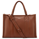 Delsey Paris Le Cuir Graine - Umhängetasche 36 cm (cognac)