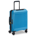 Delsey Paris Lutece SE - 4-Rollen-Kabinentrolley Slim S 55 cm erw. (pfauenblau) - Ansicht 2
