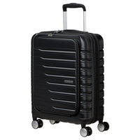 American Tourister Flashline - 4-Rollen-Kabinentrolley mit Vortasche 15.6" 55 cm (schwarz) - Ansicht 2
