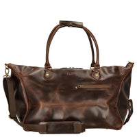 Buckle & Seam Linwood Weekender - Reisetasche 50 cm Leder (brown/blue)