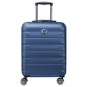Delsey Paris Air Armour Slimline - 4-Rollen Kabinentrolley S 55 cm (nachtblau)