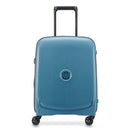 Delsey Paris Belmont Plus Slim Line - 4-Rollen-Kabinentrolley 55 cm (blau)