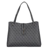 Guess Yvonne Logo Tote - Shopper L 45 cm (coal logo)