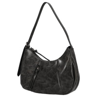FREDsBRUDER Ever Faded Midi Hobo - Schultertasche 30 cm (faded black) - Ansicht 2