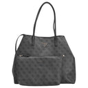 Guess Eco Victtoria - Shopper 2in1 L 40 cm (coal logo)
