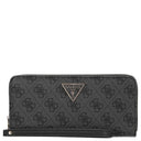 Guess Laurel II SLG Large Zip Around - Geldbörse 12cc 20.5 cm (coal logo)
