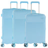 Heys Pastel - 4-Rollen-Trolley Set 3tlg. erw. (blue)