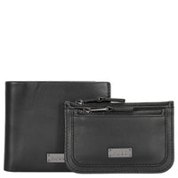 HUGO GB Geschenkset - Geldbörse & Schlüsseletui (black)