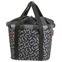 KLICKfix reisenthel Bikebasket 15 - Lenkerkorb 35 cm (signature black)
