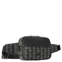 Lacoste The Blend - Gürteltasche 23 cm (monogram noir gris) - Ansicht 5