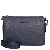 Mandarina Duck Mellow Leather Pochette - Abendtasche 23 cm (dress blue)