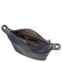 Mandarina Duck Mellow Leather - Schultertasche 28 cm (dress blue) - Ansicht 6