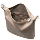 Mandarina Duck Mellow Leather - Schultertasche 28 cm (warm taupe) - Ansicht 6