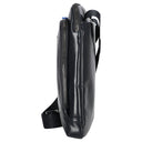 Piquadro Blue Square - Schultertasche 24.5 cm (black) - Ansicht 3
