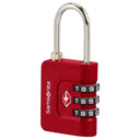 Samsonite Ta Revolution Combilock 3 Dial - Schloss (red) - Ansicht 2
