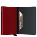 Secrid Matte Slimwallet - Geldbörse RFID 6.8 cm (black-red) - Ansicht 4