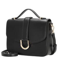 Seidenfelt Nellim - Henkeltasche 25.5 cm (black/gold) - Ansicht 2