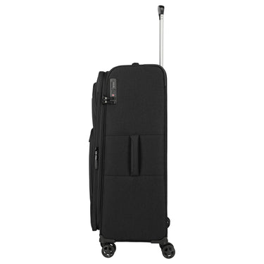 Travelite Kick Off - 4-Rollen-Trolley L 78 cm erw. (black) - Ansicht 5