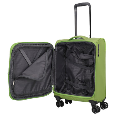 Travelite Corsiica - 4-Rollen-Kabinentrolley S 55 cm erw. (fresh green) - Ansicht 8