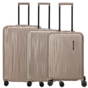 Travelite BARBARA Novelty - 4-Rollen-Trolley-Set 3 tlg. (satin nude)