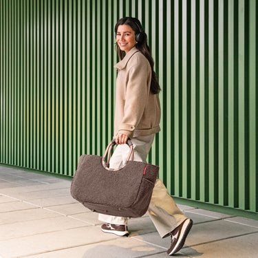 reisenthel shopping loopshopper L - Einkaufstasche mit Bügel 46 cm (teddy chocolate) - Ansicht 6