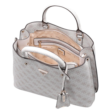 Guess Meridian II Satchel - Henkeltasche 30 cm (bone logo) - Ansicht 6