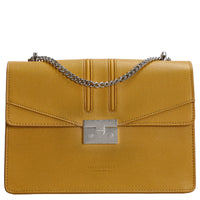 Seidenfelt Roros Big - Schultertasche 28 cm (mustard)