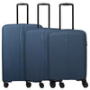 Travelite Air Stripe - Set de trolley con 4 ruedas 3 pzas. (navy)