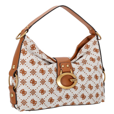 Guess Camden - Schultertasche 34.5 cm (cognac logo) - Ansicht 5