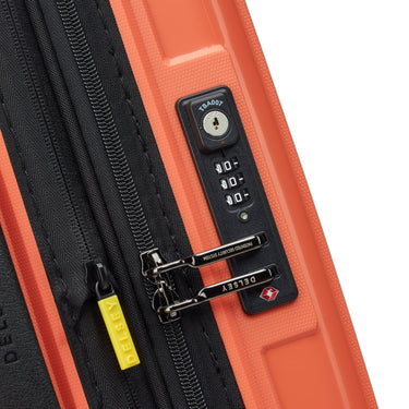 Delsey Paris Lutece SE - 4-Rollen-Kabinentrolley Slim S 55 cm erw. (sunset) - Ansicht 4