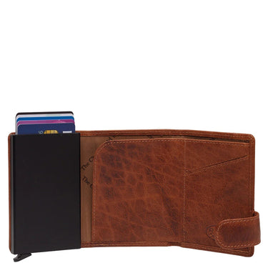 The Chesterfield Brand Portland - Kreditkartenetui 6cc 10 cm RFID (cognac) - Ansicht 3