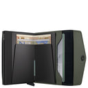 Secrid Envelope Matte - Geldbörse 8cc 10.2 cm RFID (green-black)