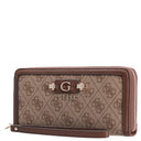 Guess Lindsey SLG Large Zip - Geldbörse 12cc 21 cm (latte logo) - Ansicht 3