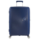 American Tourister Soundbox - 4-Rollen-Trolley 67 cm erw. (blau)