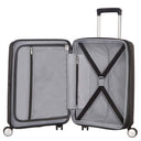 American Tourister Soundbox - 4-Rollen-Kabinentrolley 55 cm erw. (schwarz) - Ansicht 2